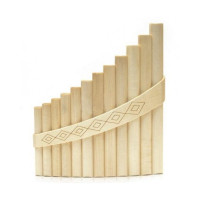 Пан-флейта Hora Panpipe 13 acacia/maple Alto  Акация