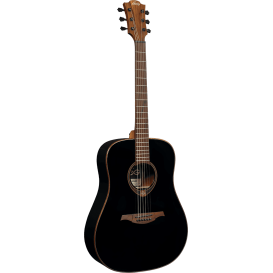 Акустическая гитара Lag Tramontane T118D-BLK