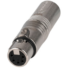 Adapter XLR-3 to XLR-5 Neutrik NA3M5F