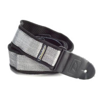 Ремень гитарный Dunlop D3818 Classic Glam Silver Strap
