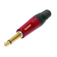 Jack 6.3 mono Neutrik NP2AU-SILENT