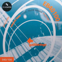 Струни для бас-гітари Gallistrings EB40100 (.040-.100), ProCoated, REGULAR, Nickel