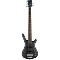 Bass Guitar Warwick Teambuilt Pro Series Corvette Ash, 5-String, A/A, (Nirvana Black Transparent Satin)