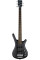 Бас-гитара Warwick Teambuilt Pro Series Corvette Ash, 5-String, A/A, (Nirvana Black Transparent Satin)