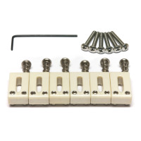 Набор сёдел для гитар Graph Tech PQ-8001-00 TUSQ Strat & Tele Saddles Offset (6 PCS)