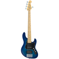 Бас-гитара Fujigen JMJ5-ASH-M Mighty Jazz J-Standard Series (See Thru Blue Burst)
