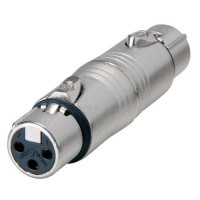 Adapter XLR-F to XLR-F Neutrik NA3FF
