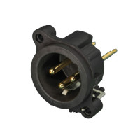 XLR receptacle Neutrik NC3MAV