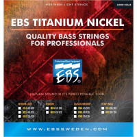 Bass strings EBS TN-MD 5-strings (45-125) Titanium Nickel