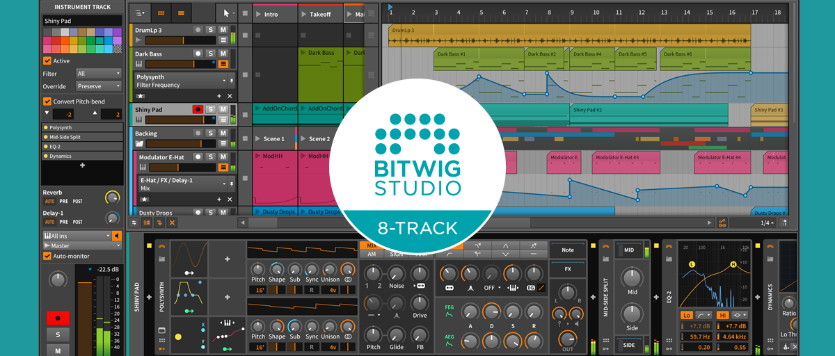 Bitwig Studio 8-Track