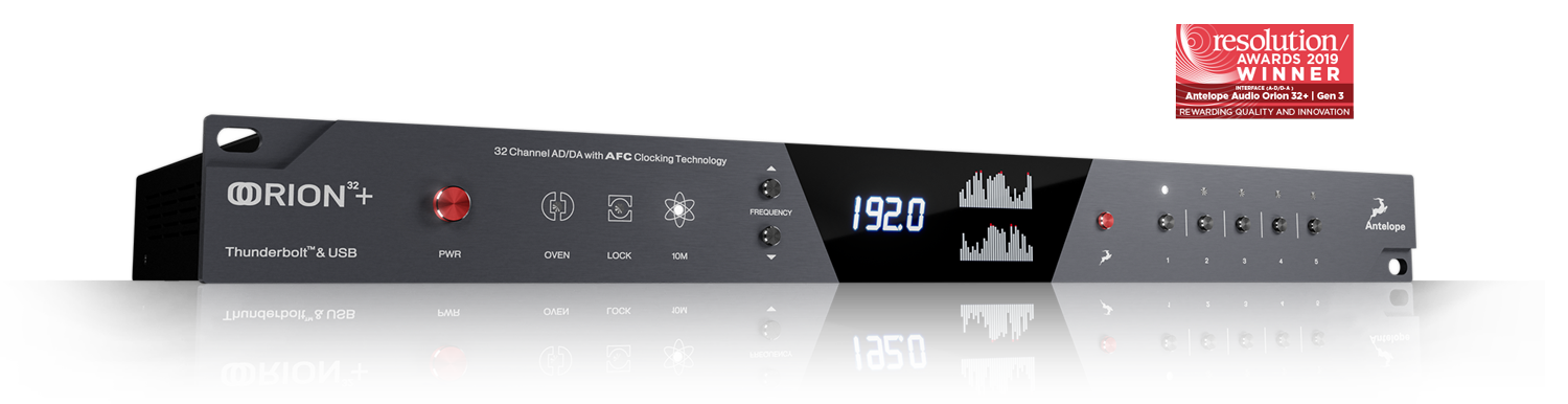 Аудіоінтерфейс Antelope Audio Orion 32+ | Gen 3