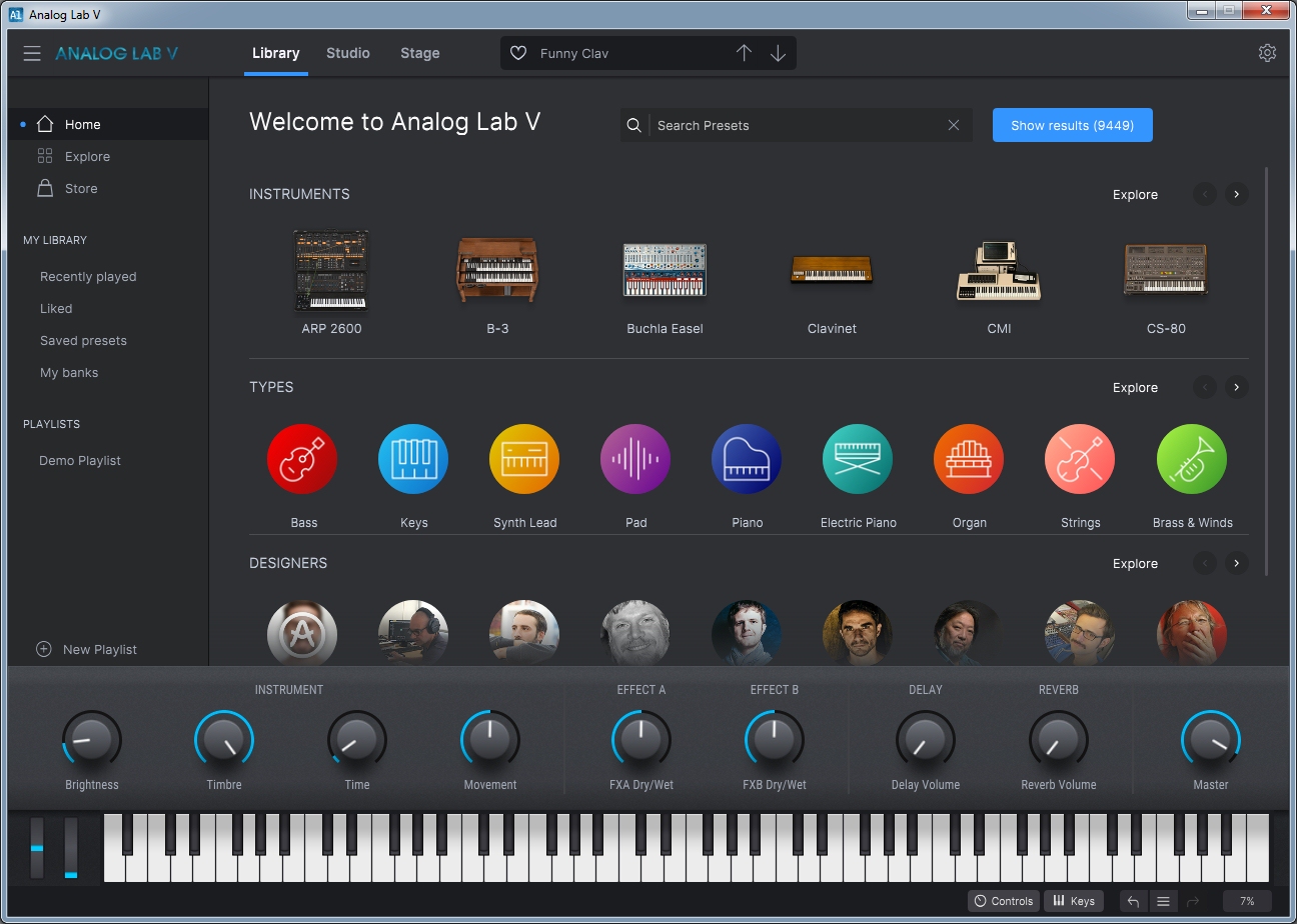 Arturia Analog Lab V