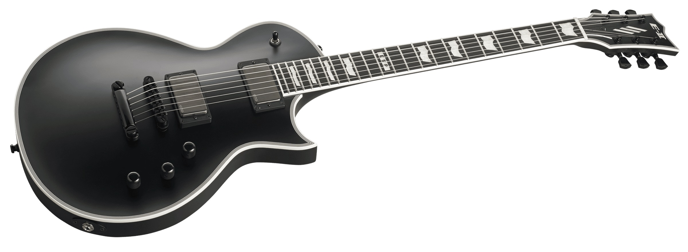 ESP E-II Eclipse EMG Black Satin