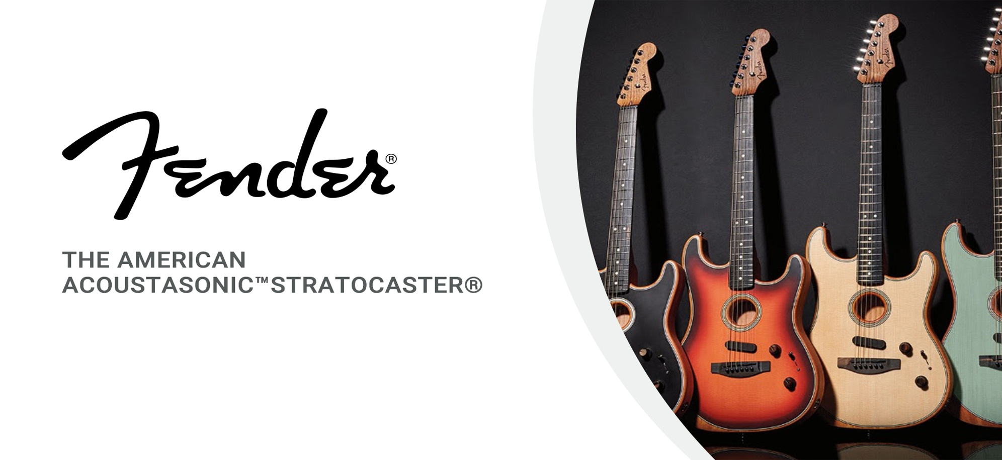 Fender American Acoustasonic Stratocaster series promo