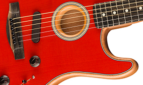 Fender American Acoustasonic Stratocaster detaliling