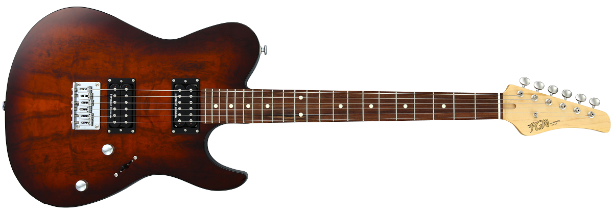 Fujigen JIL2-EW-1G Iliad J-Standard Imbuia Brown Sunburst