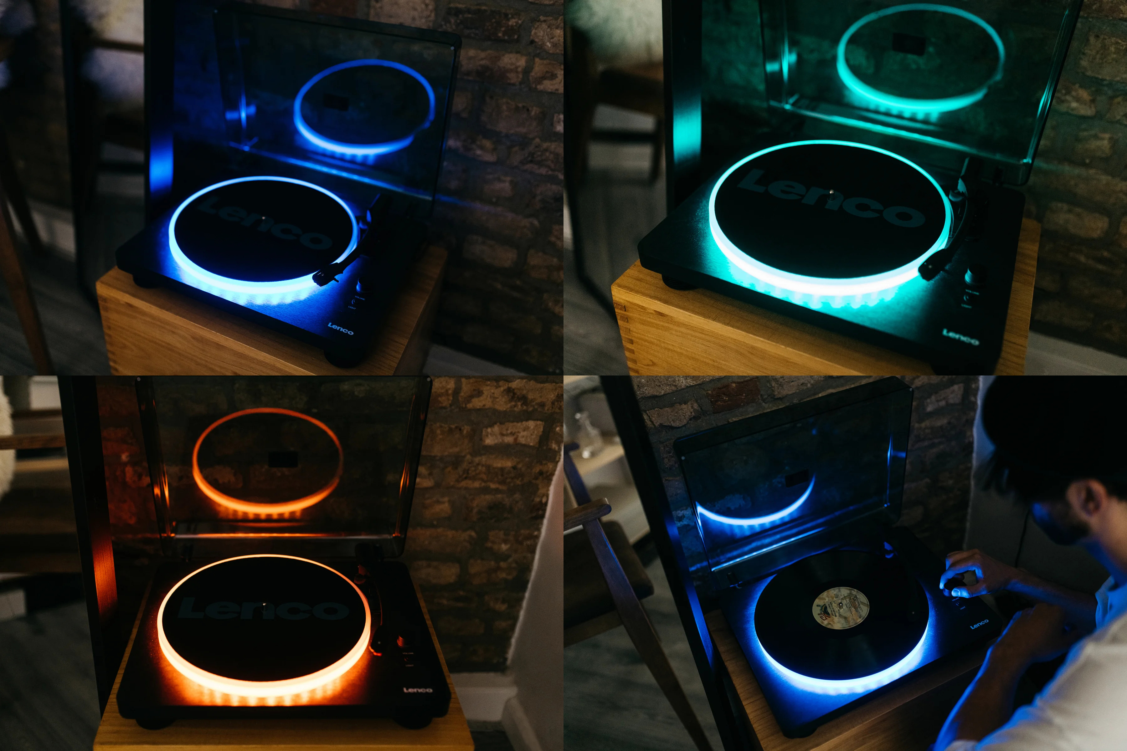 Lenco LS-50LED Black