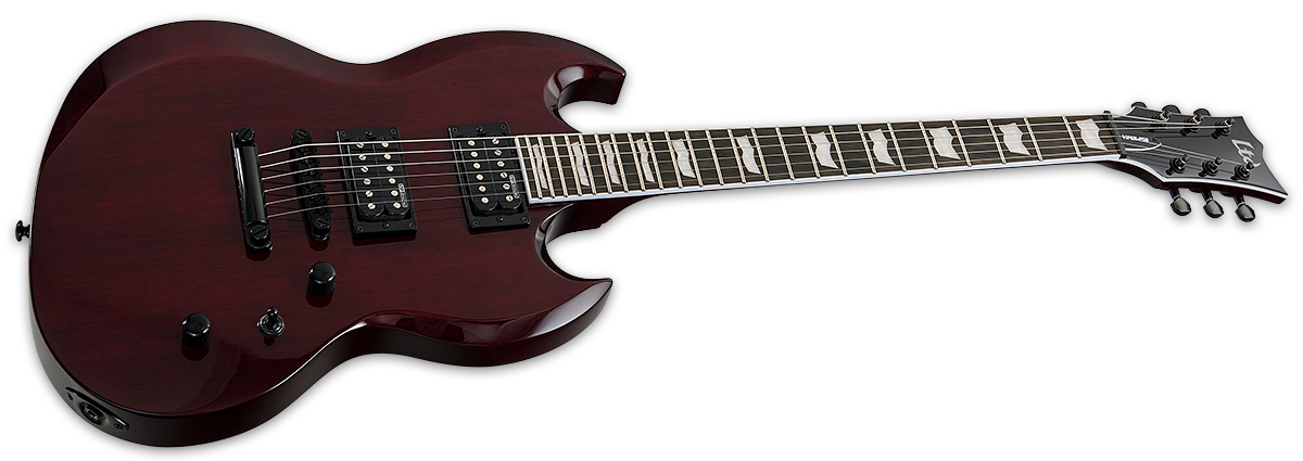 LTD Viper-256 See Thru Black Cherry