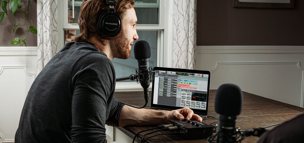 M-Track Duo пример работы