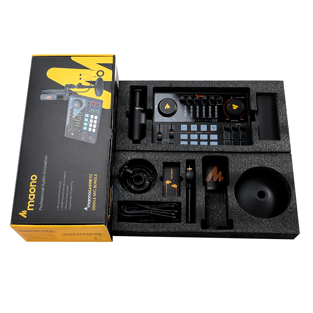 Аудіостудія Maono AME2 А в повній комплектації з мікрофоном Maono PM320