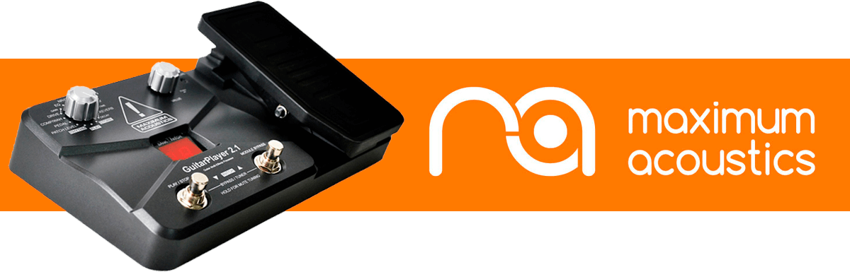 Бас-гітарний процесор ефектів Maximum Acoustics GuitarPlayer 2.1