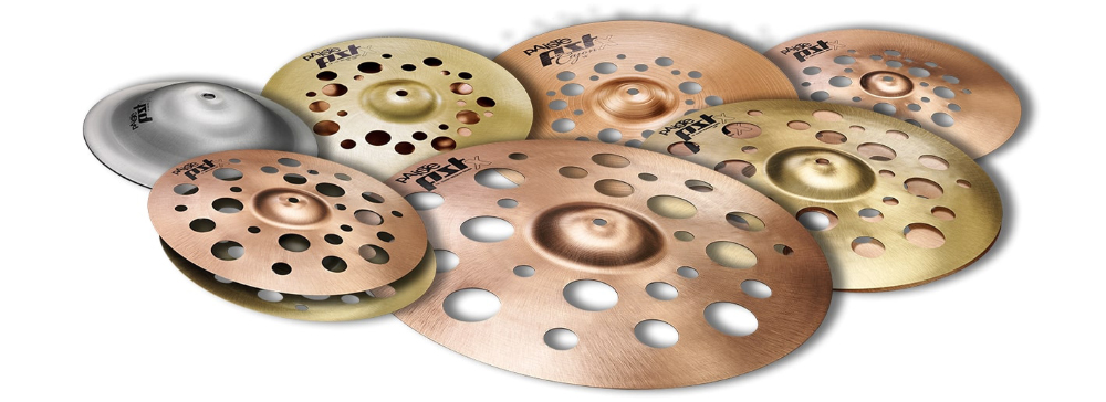 PST X Splash drum cymbals series