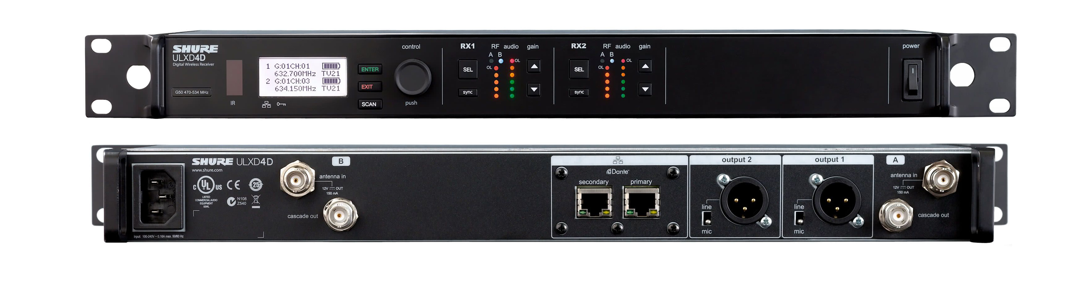 Shure ULXD4DE-K51