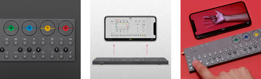 Teenage engineering OP-Z synthesizer promo photo