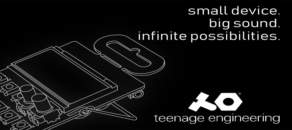 Teenage Engineering PO-32 tonic sampler promo photo