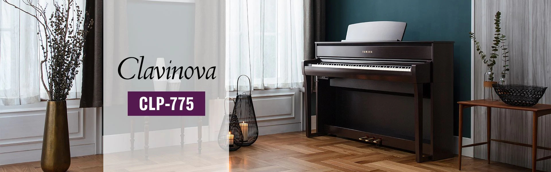 Yamaha Clavinova CLP-775 Dark Walnut