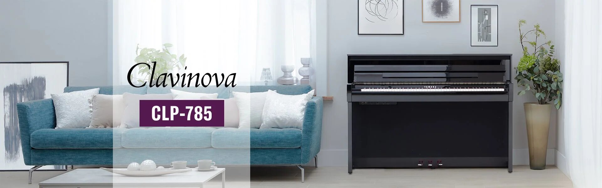 Yamaha Clavinova CLP-785 Polished White