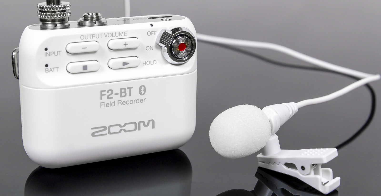 Zoom F2-BT White