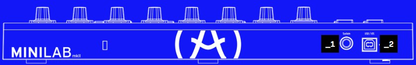Arturia MiniLab Mk II Апаратне забезпечення