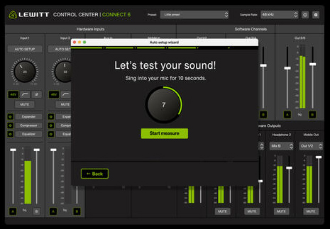 CONTROL CENTER: Автоматическая настройка
