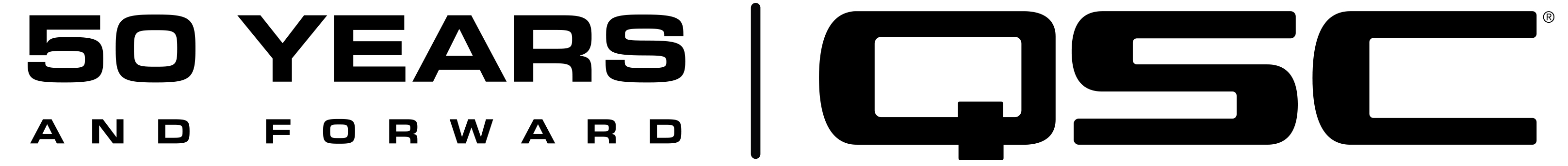 QSC 50 years QSC 50 years