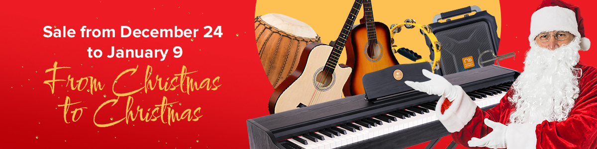 From Christmas to Christmas: Holiday Sale at test.musician.ua