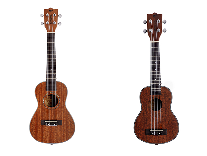 Електроакустичні укулеле серії MAHOGANY