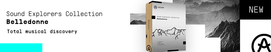 Arturia представляє The Sound Explorers Collection Belledonne