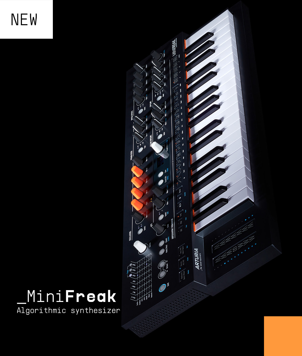 Arturia анонсировала MiniFreak