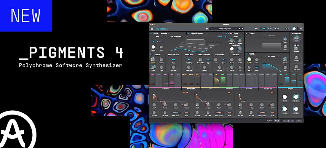 Представлено Arturia Pigments 4