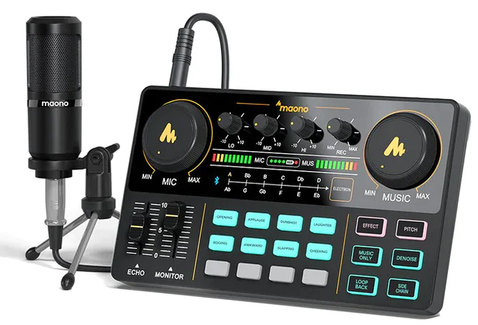 Аудіостудія з мікрофоном Maono AM200 S1