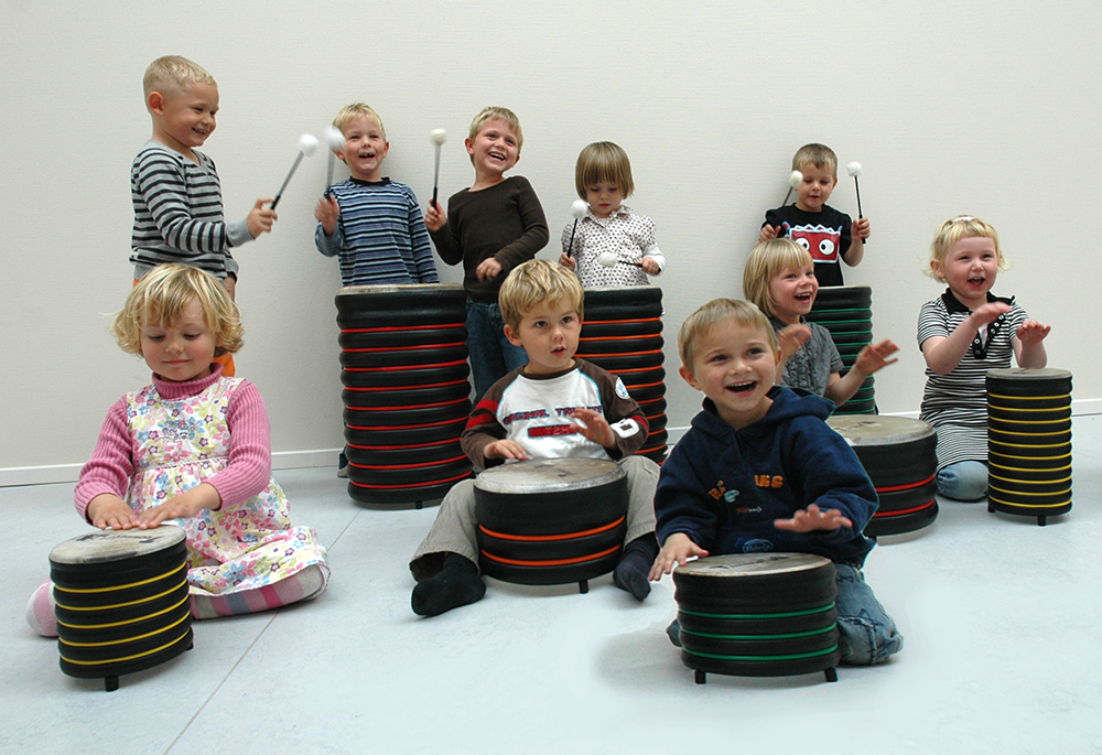 Барабаны для терапии от датской компании Trommus