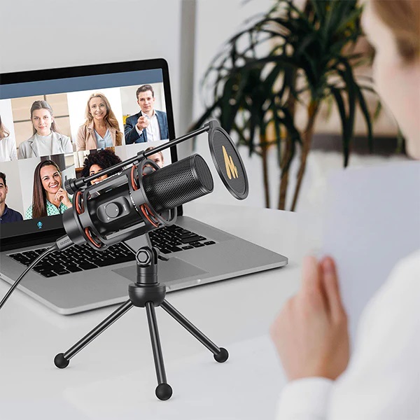 USB Микрофон для подкастеров Maono PM471TS в наборе с аксессуарами