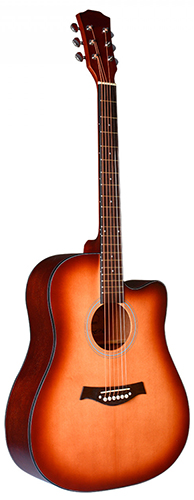 Акустична гітара Alfabeto Solid-RT (3 Tone Sunburst) + чохол