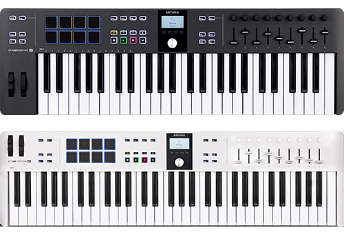 Новинка! MIDI-клавіатури KeyLab Essential mk3 49 та 61 від Arturia