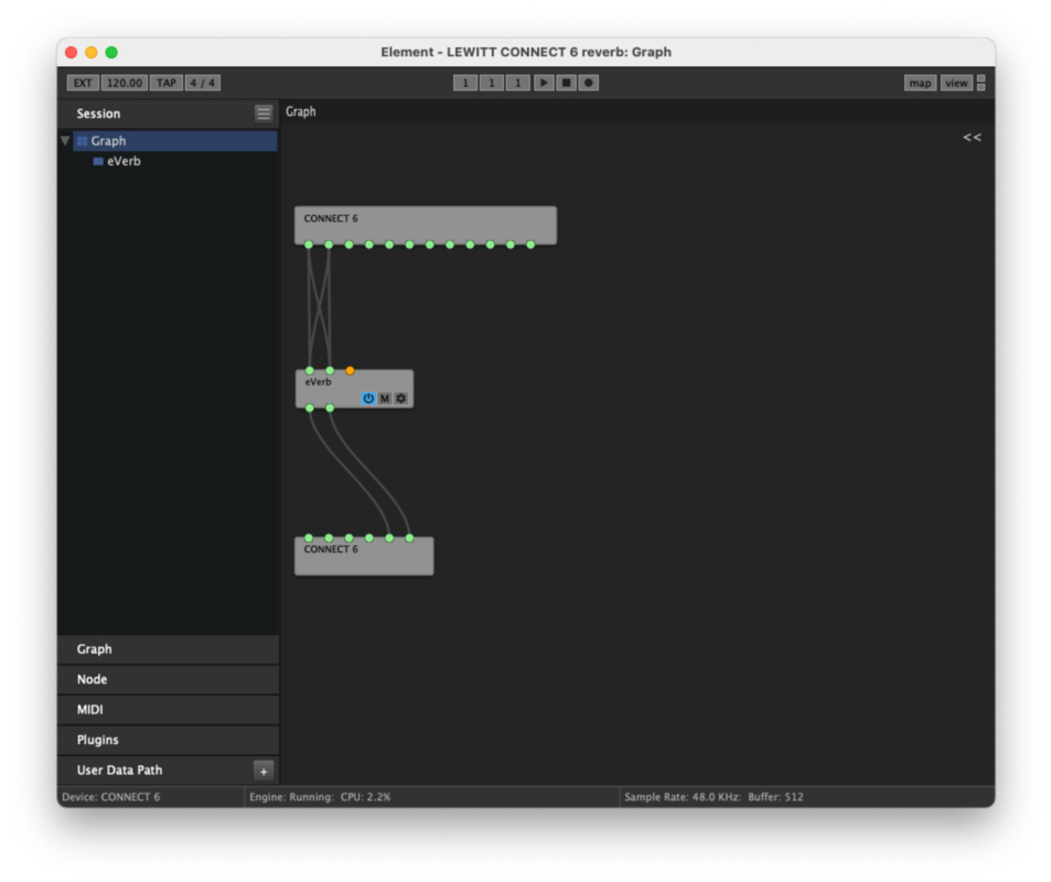 Вікно Вашого Element має виглядати так…