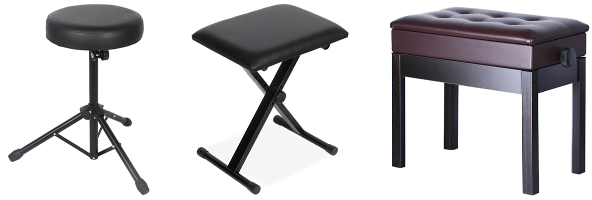 New chairs and benches