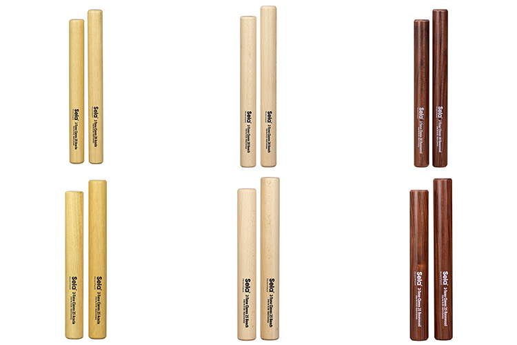 Клавеси 2-Tone Claves 20 та 25 від Sela