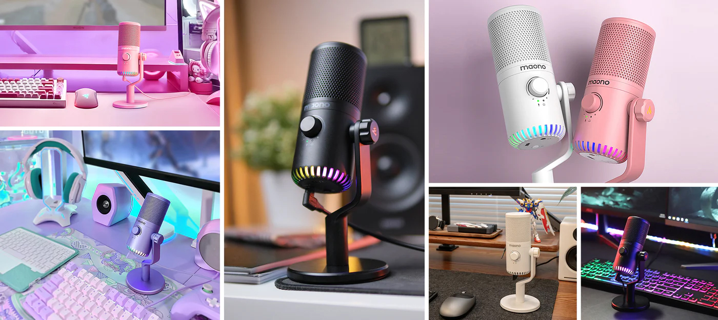 Мікрофони для геймерів DM30 від Maono