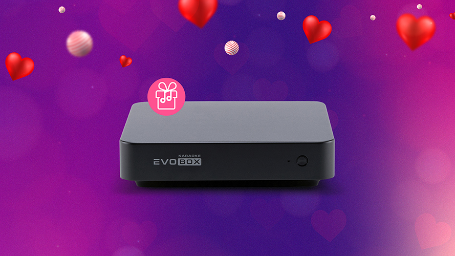 100 песен в подарок к Караоке-системе Studio Evolution EVOBOX